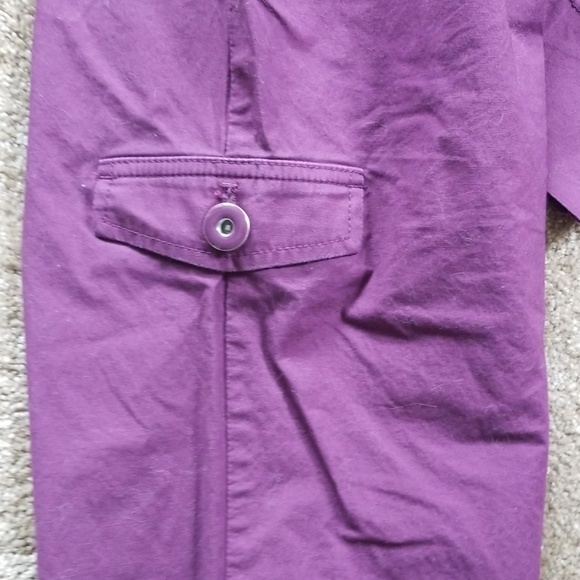Purple capris - Picture 3 of 4